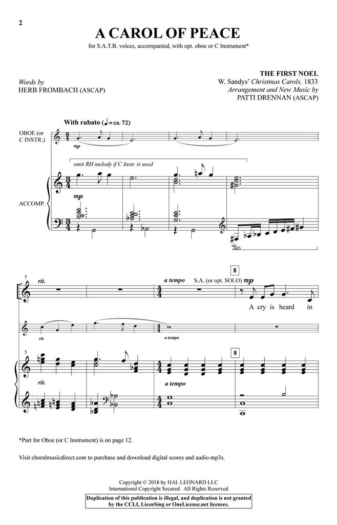 A Carol of Peace